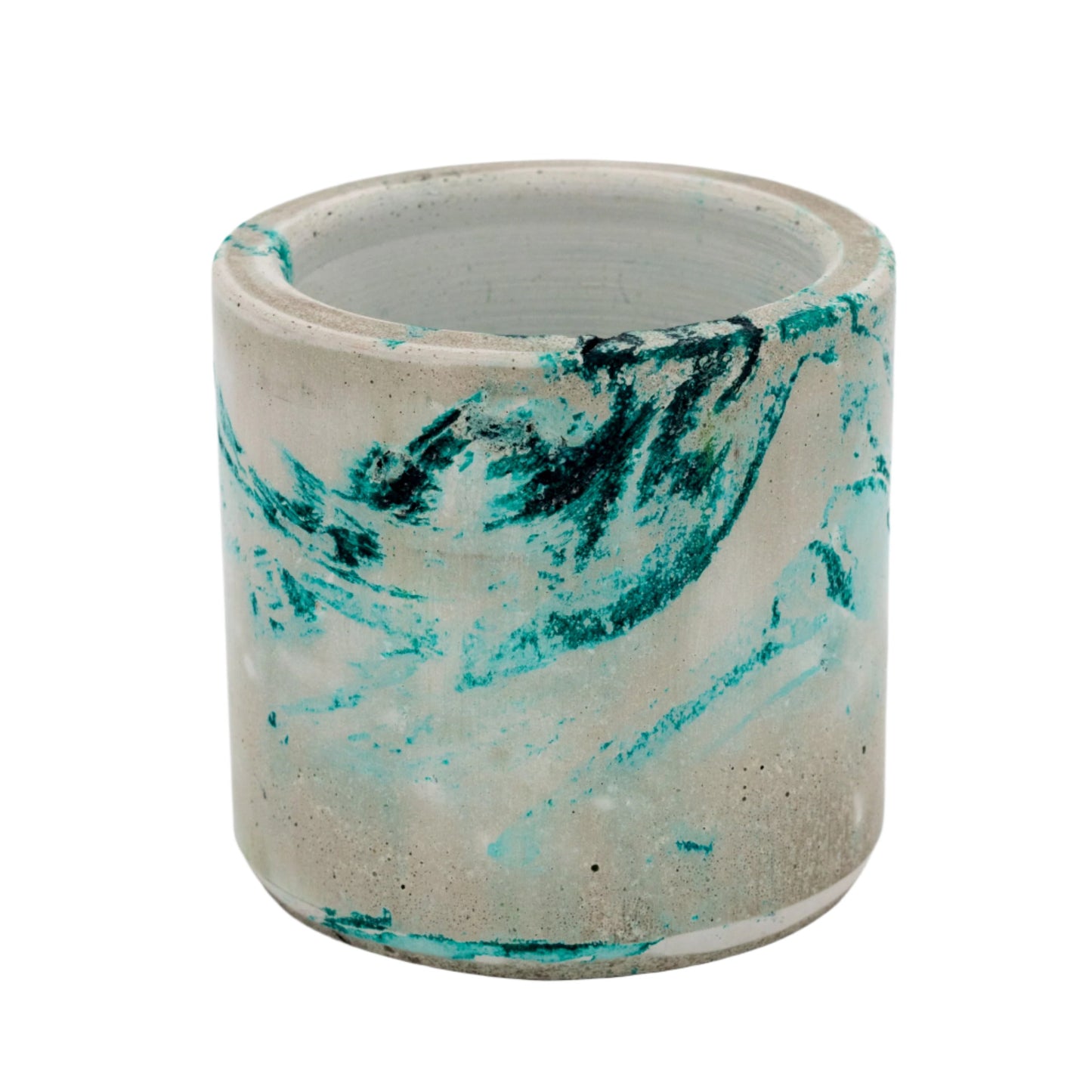Concrete Pot | Multiple Colors | 2.75" x 2.75" | Color Crete Creations