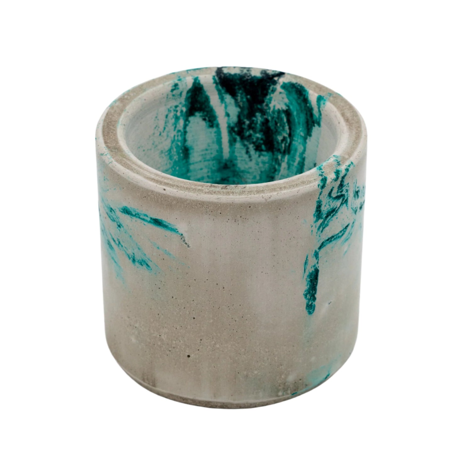 Concrete Pot | Multiple Colors | 2.75" x 2.75" | Color Crete Creations