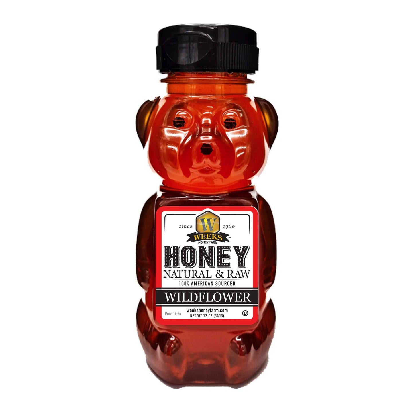 Weeks Pure Raw Wildflower Honey – Georgia’s Sweetest Natural Treasure