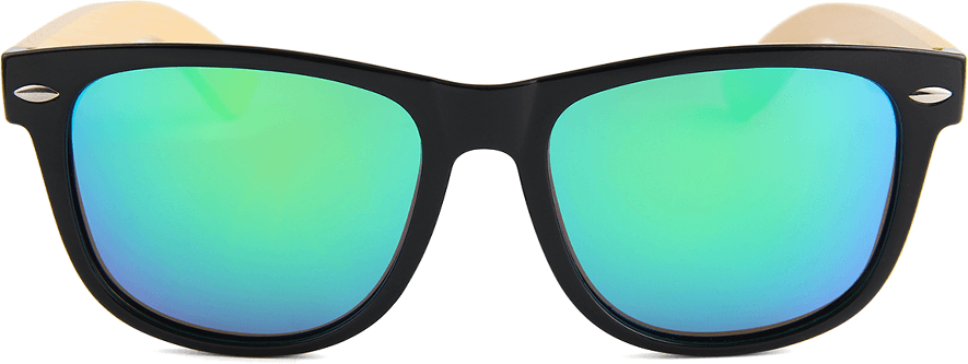 Real Bamboo Wood Wanderer Style Sunglasses by WUDN