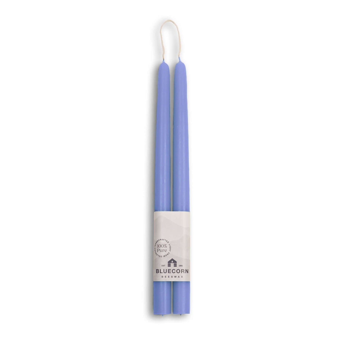 Beeswax Taper Candles - Hand-Dipped - 1 Pair