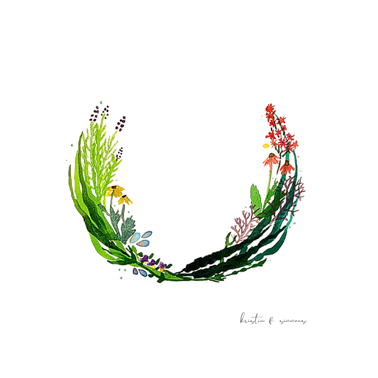 Sea Garden Wreath IV