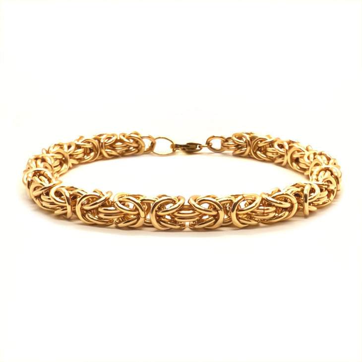 Byzantine Chainmaille Bracelet in 14K Gold Fill