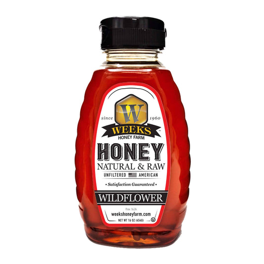 Weeks Pure Raw Wildflower Honey – Georgia’s Sweetest Natural Treasure