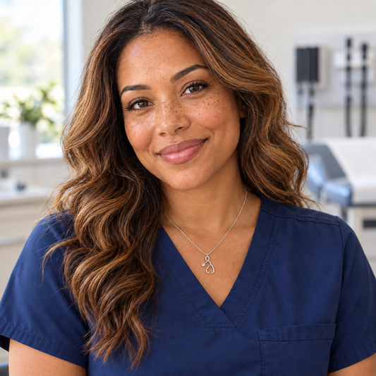 Stethoscope Necklace – Sterling Silver