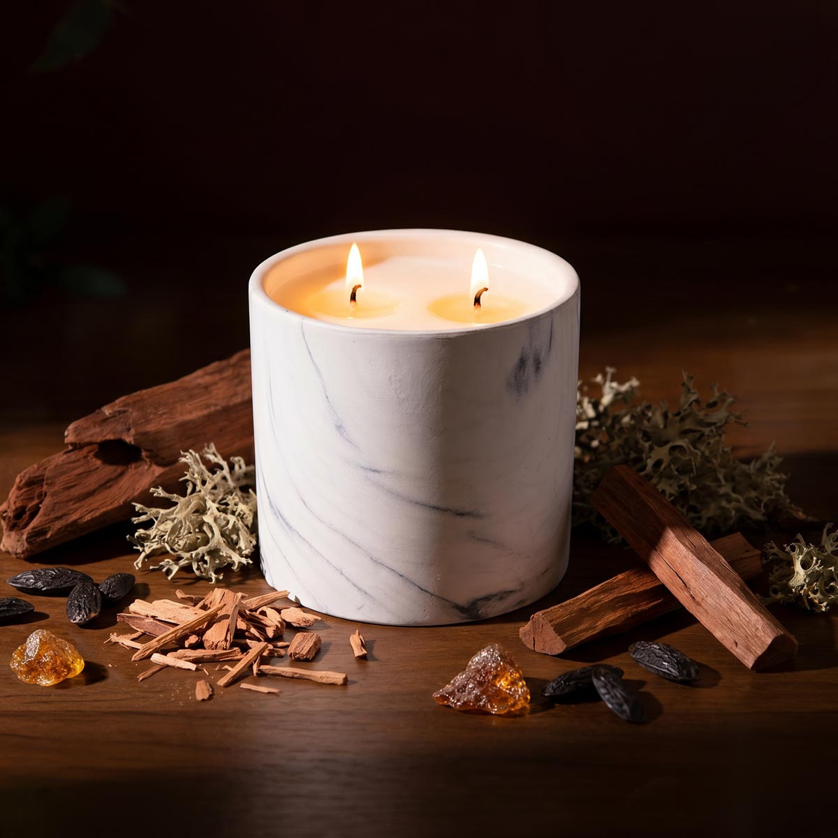 Dapper Stranger White Marble Candle 17oz