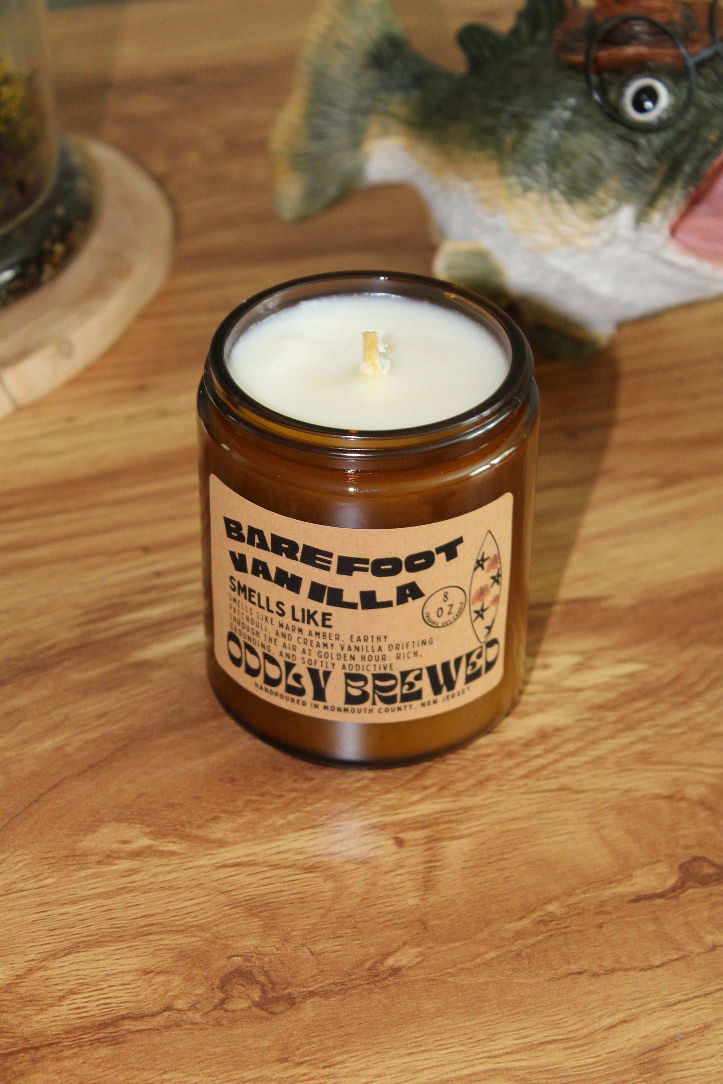 Barefoot Vanilla soy candle