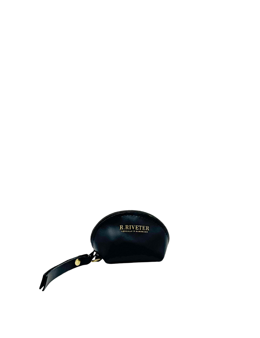 Clara Mini Pouch | Black Leather
