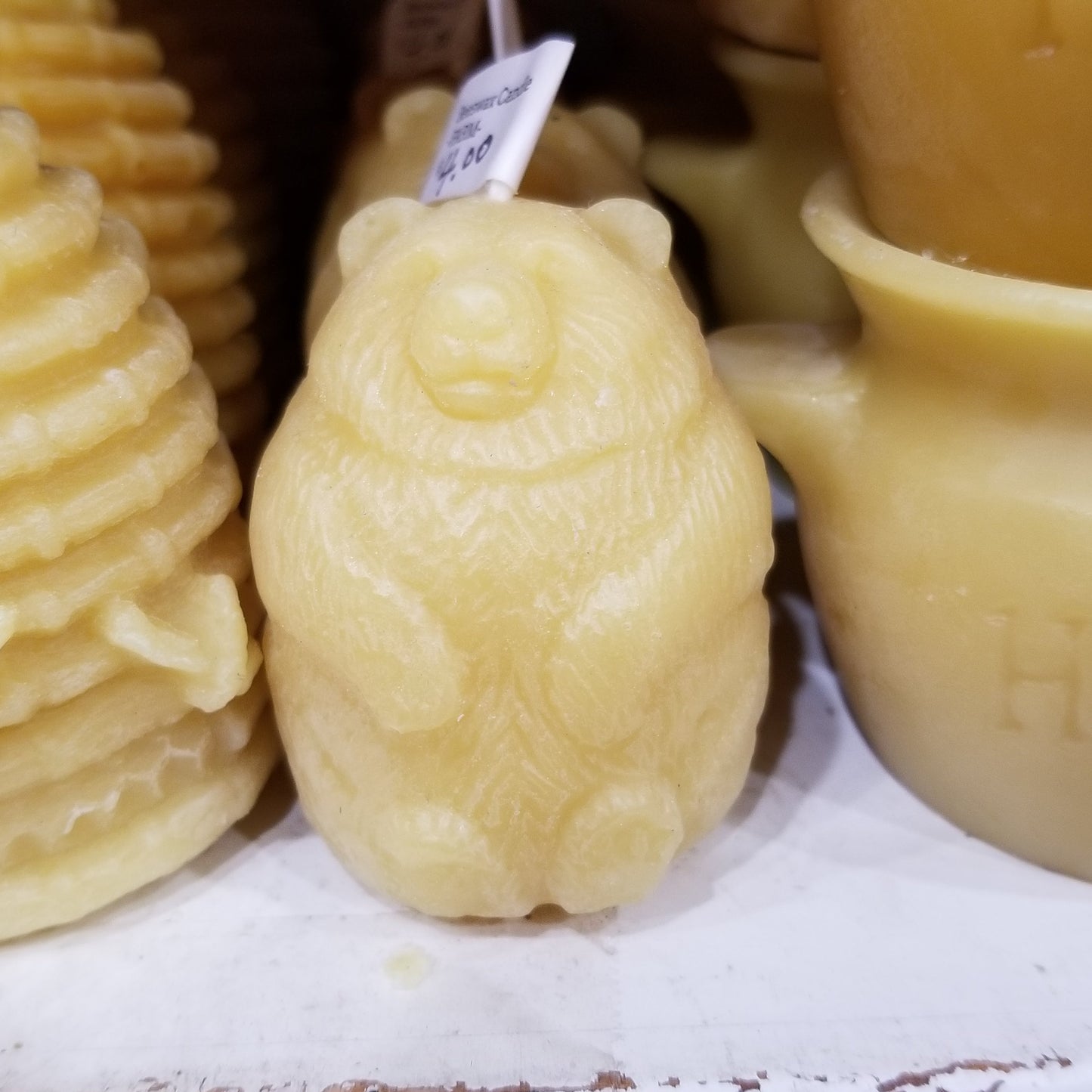 Mama Bear Votive | Beeswax Candle