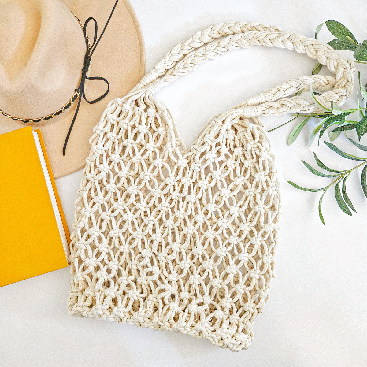 Macrame Market Bag DIY Kit by Ganxxet x Cord + Quartz