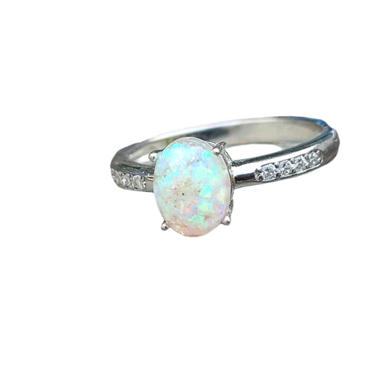 Bell's Vision Memorial Opal Ring