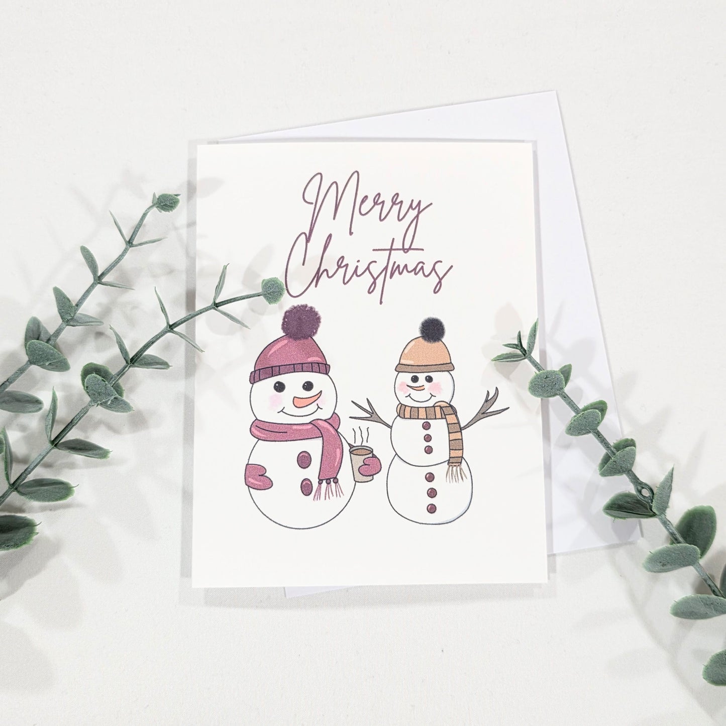 Merry Christmas Snowmen | Card