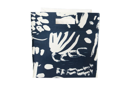 Abstract Felt Storage Bin