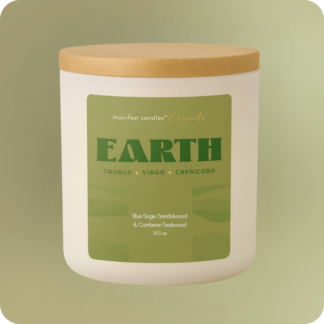 EARTH Element - Large 3 Wick