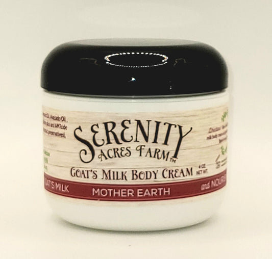 Mother Earth Goat Milk Body Cream - Serenity Acres Farm™