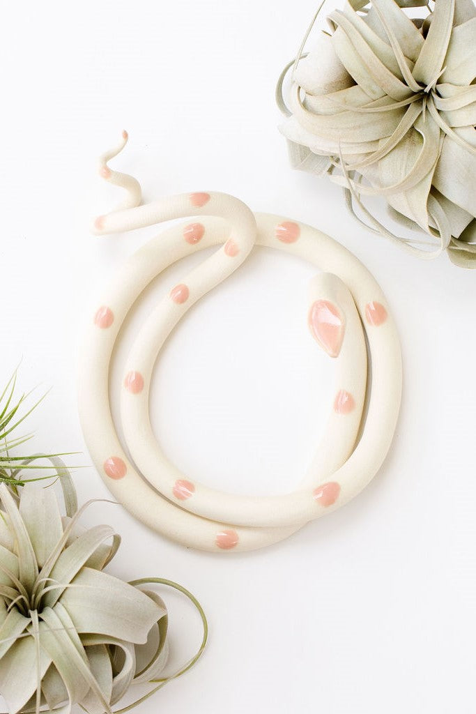 Large Ceramic Snake
