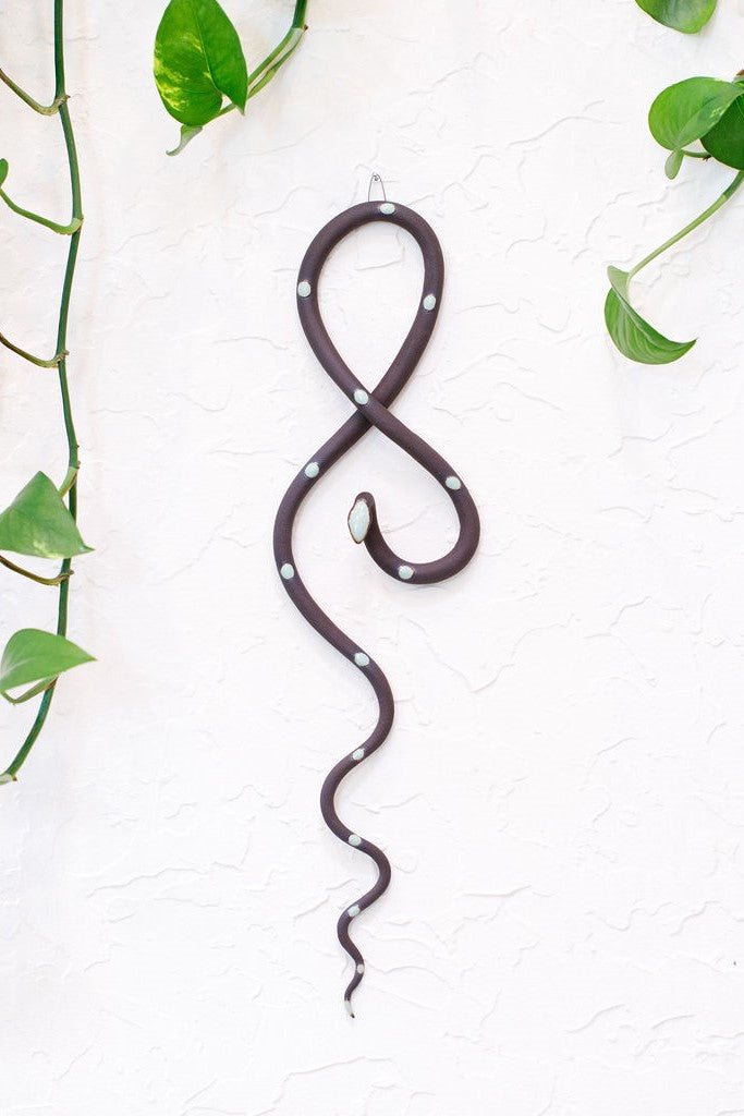 Ceramic Wall Snake