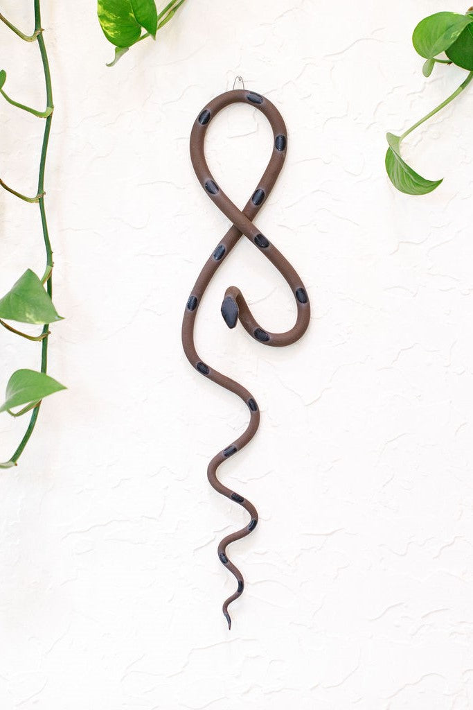 Ceramic Wall Snake