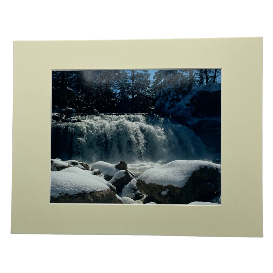Palm Sunday Snow Photograph | 8x10 Matted Image | 2 The Ends of the Earth