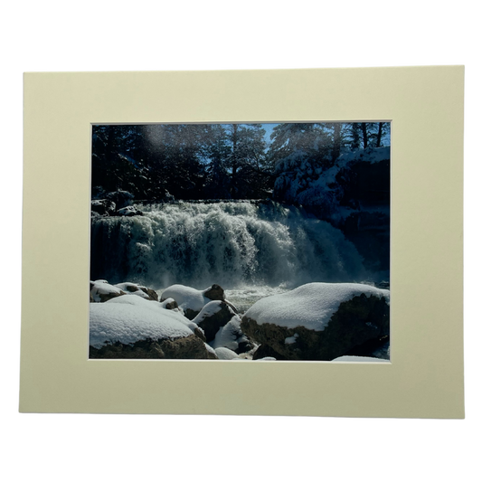 Palm Sunday Snow Photograph | 8x10 Matted Image | 2 The Ends of the Earth