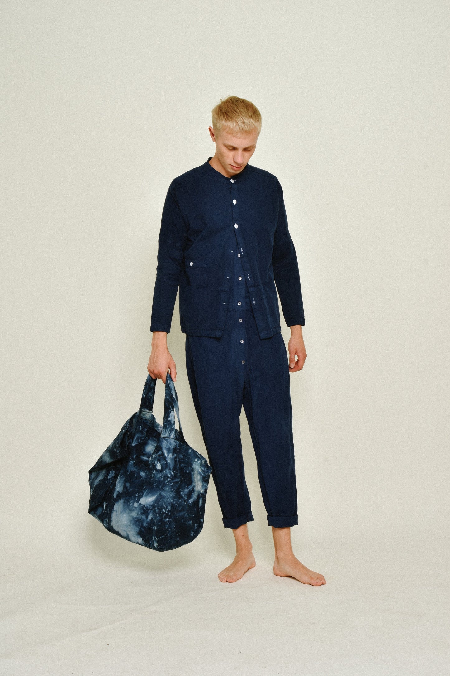 Jumpsuit Long Sleeve in Tie Dye
