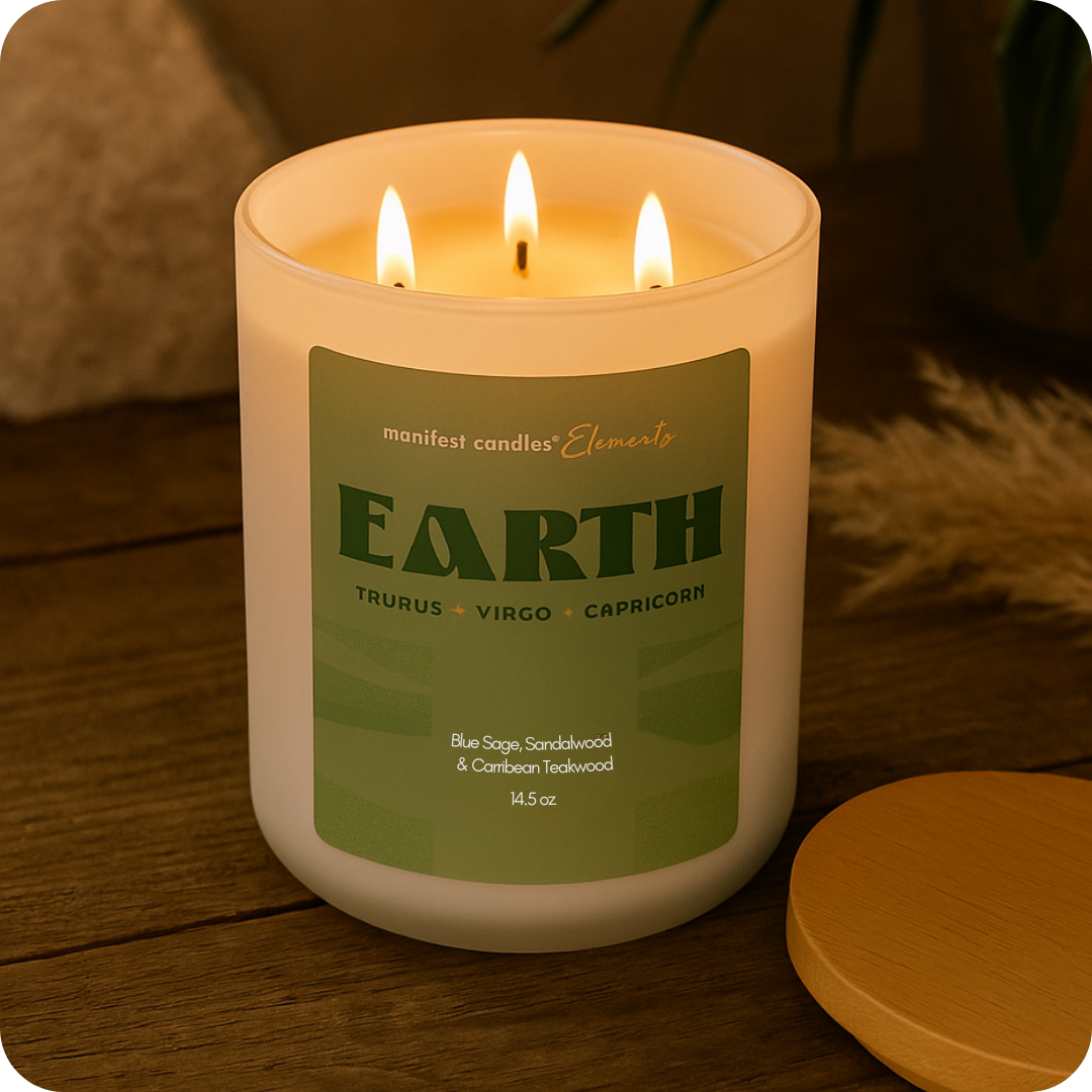 EARTH Element - Large 3 Wick