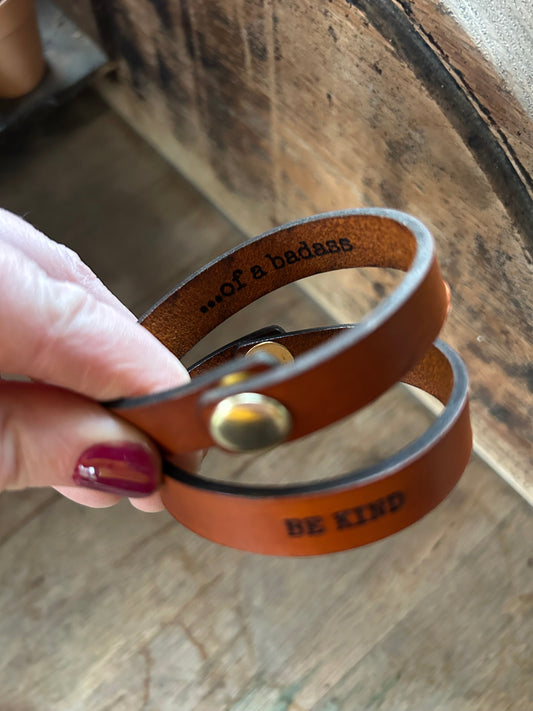 Be Kind.....of a Badass  Friendship Bracelet