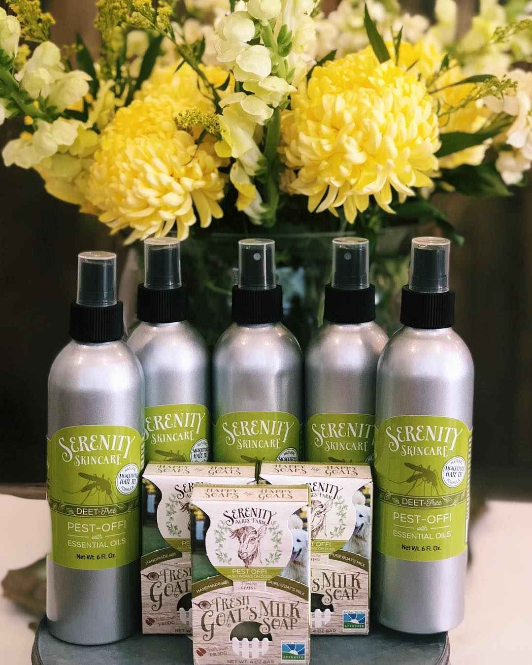 Pest Off Goat Milk Soap for Dogs and Humans | Outdoor & Camper’s Bar by Serenity Acres Farm™