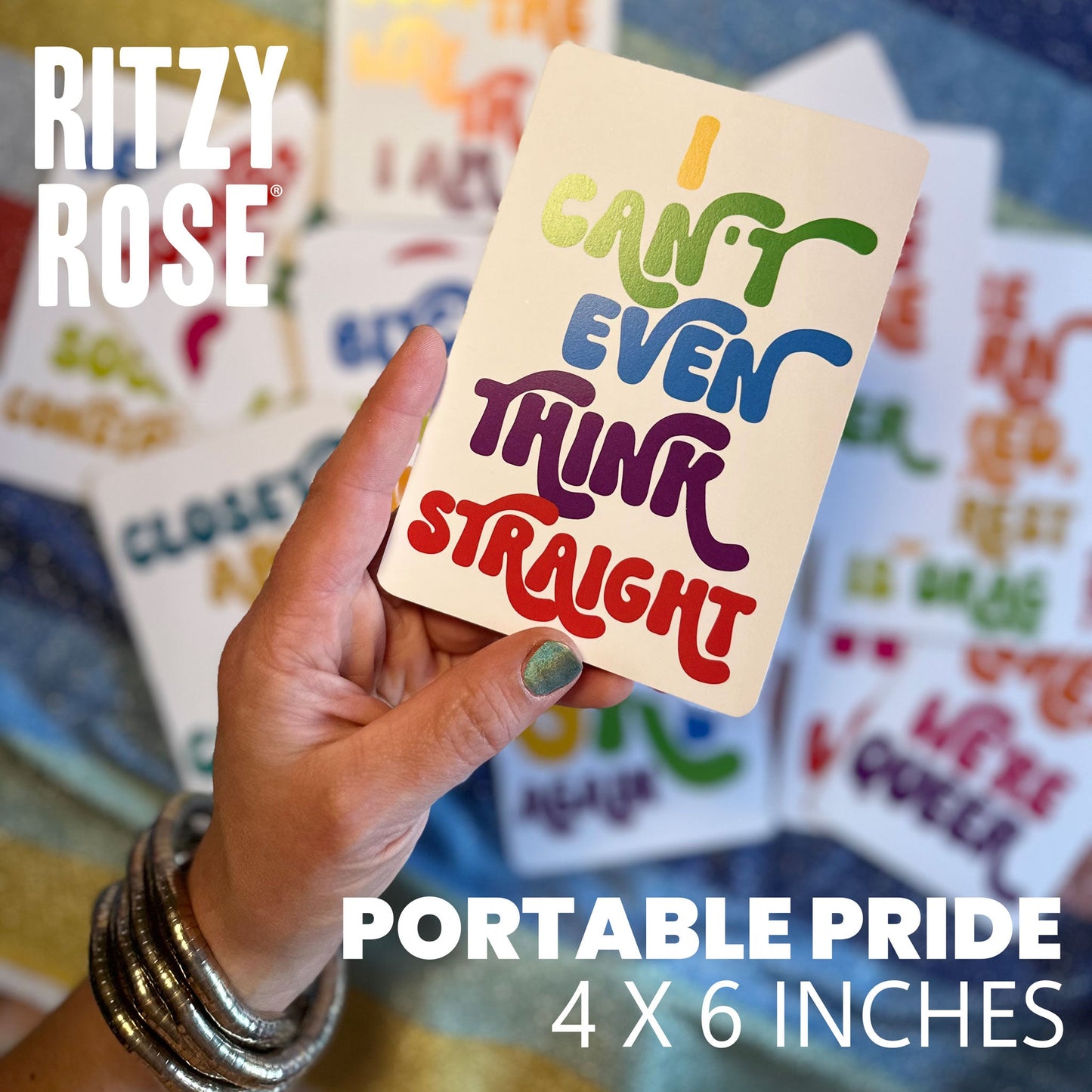 Queer Affirmation Cards, Deck of 16