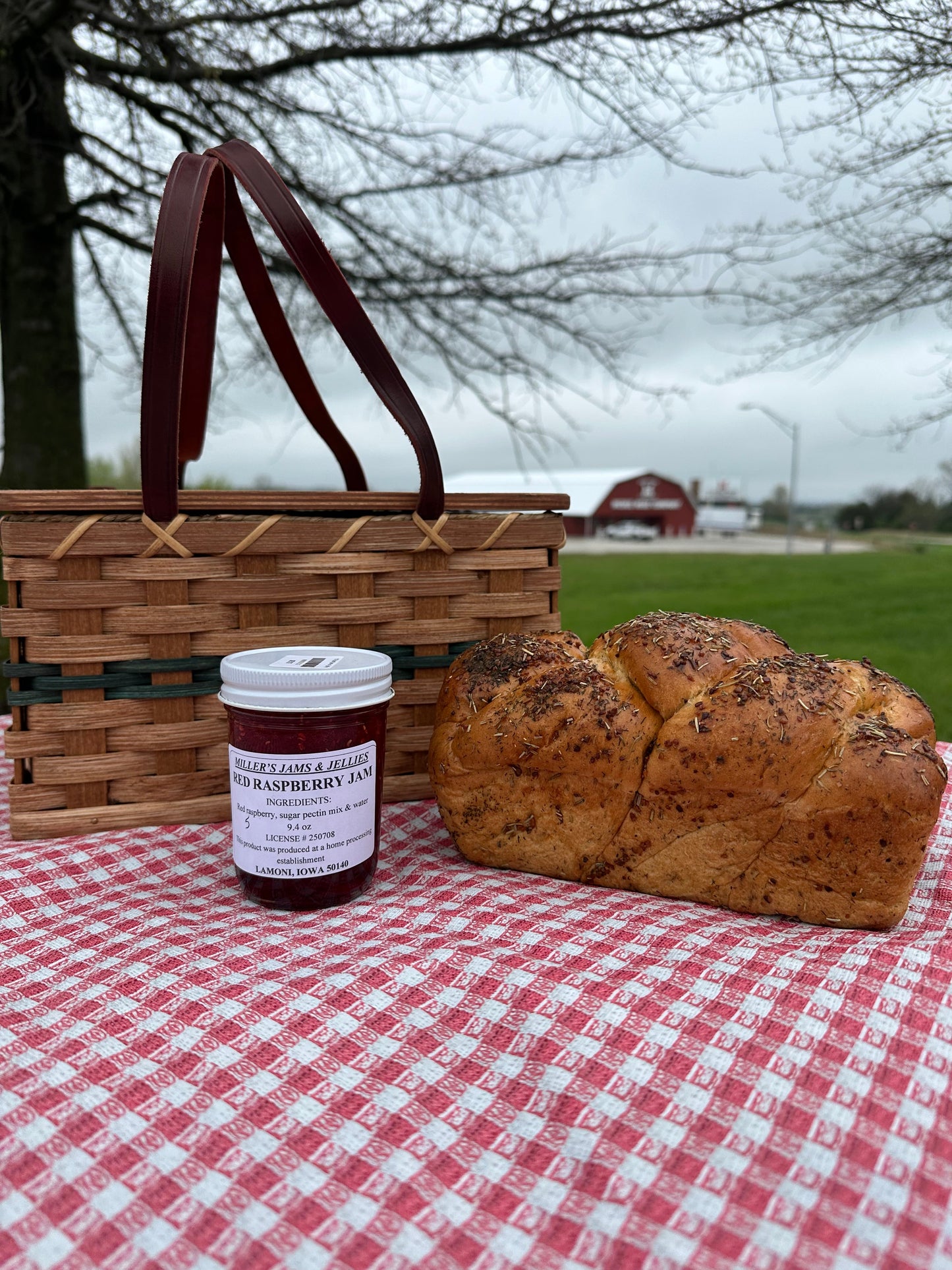 Miller’s Amish-Made Red Raspberry Jam | Local Small Batch Fruit Spread