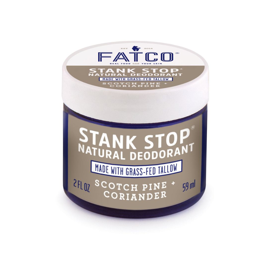 Stank Stop Cream Deodorant, Scotch Pine+Coriander, 1 Oz