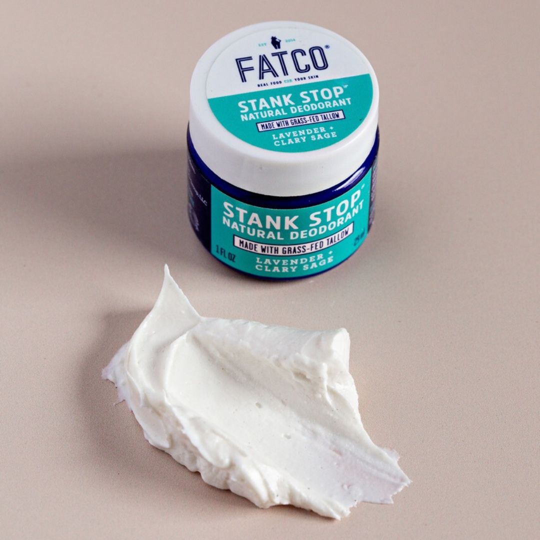 Stank Stop Cream Deodorant, Lavender+Sage, 2 Oz