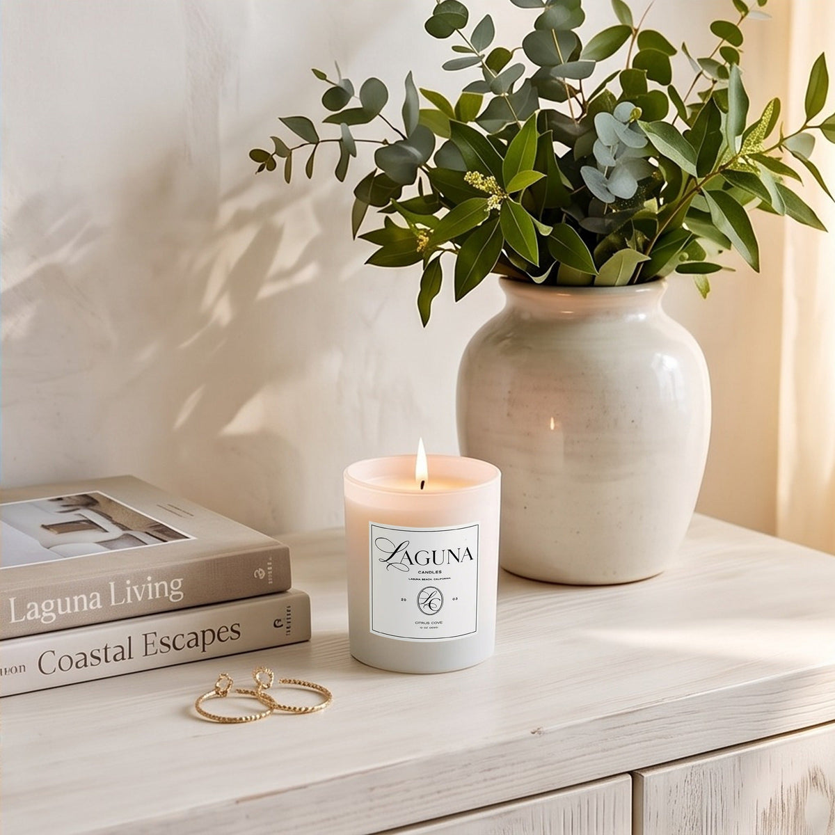 Luxury Candle Citrus Cove | Lemon Verbena 13oz (369g)