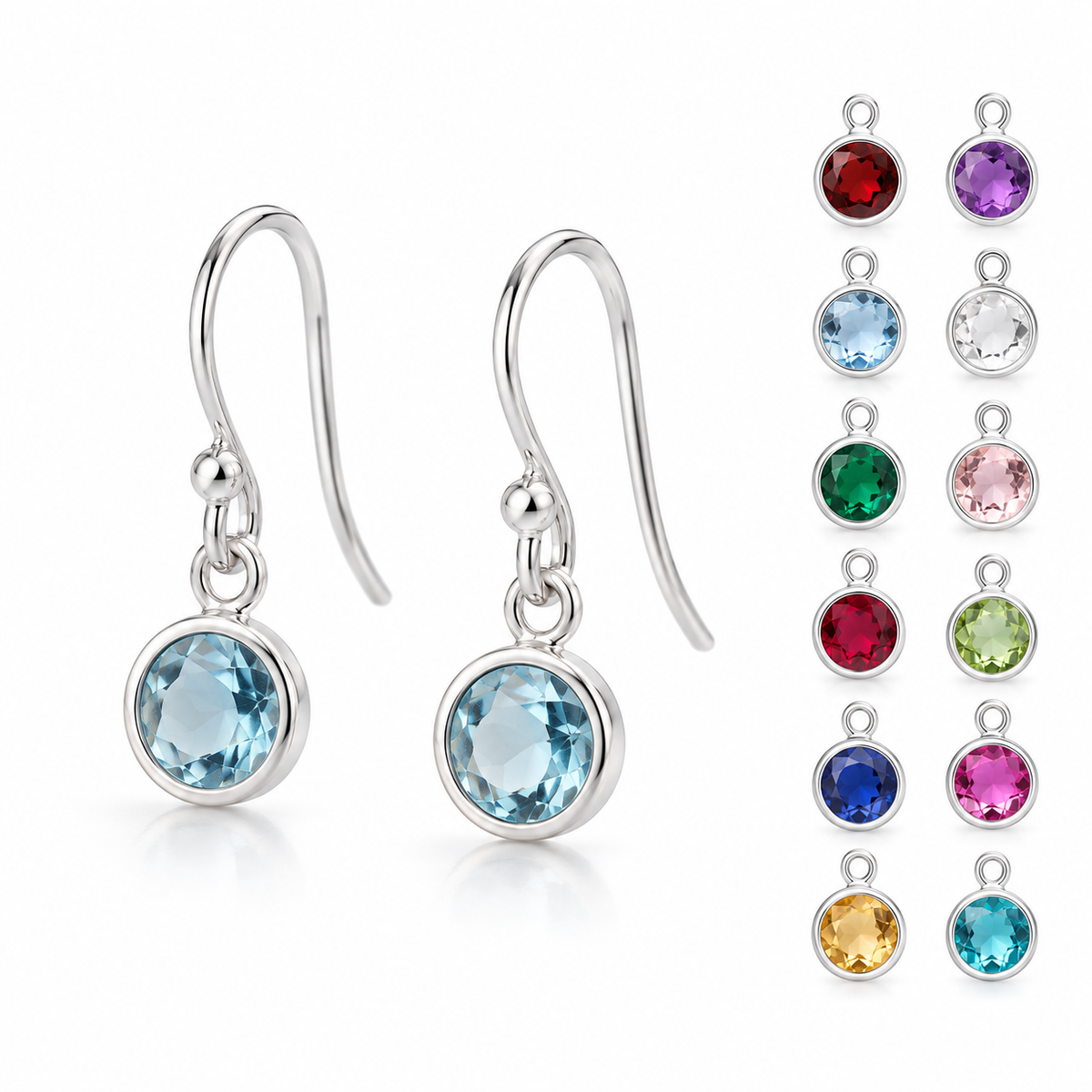 Swarovski Birthstone Earrings