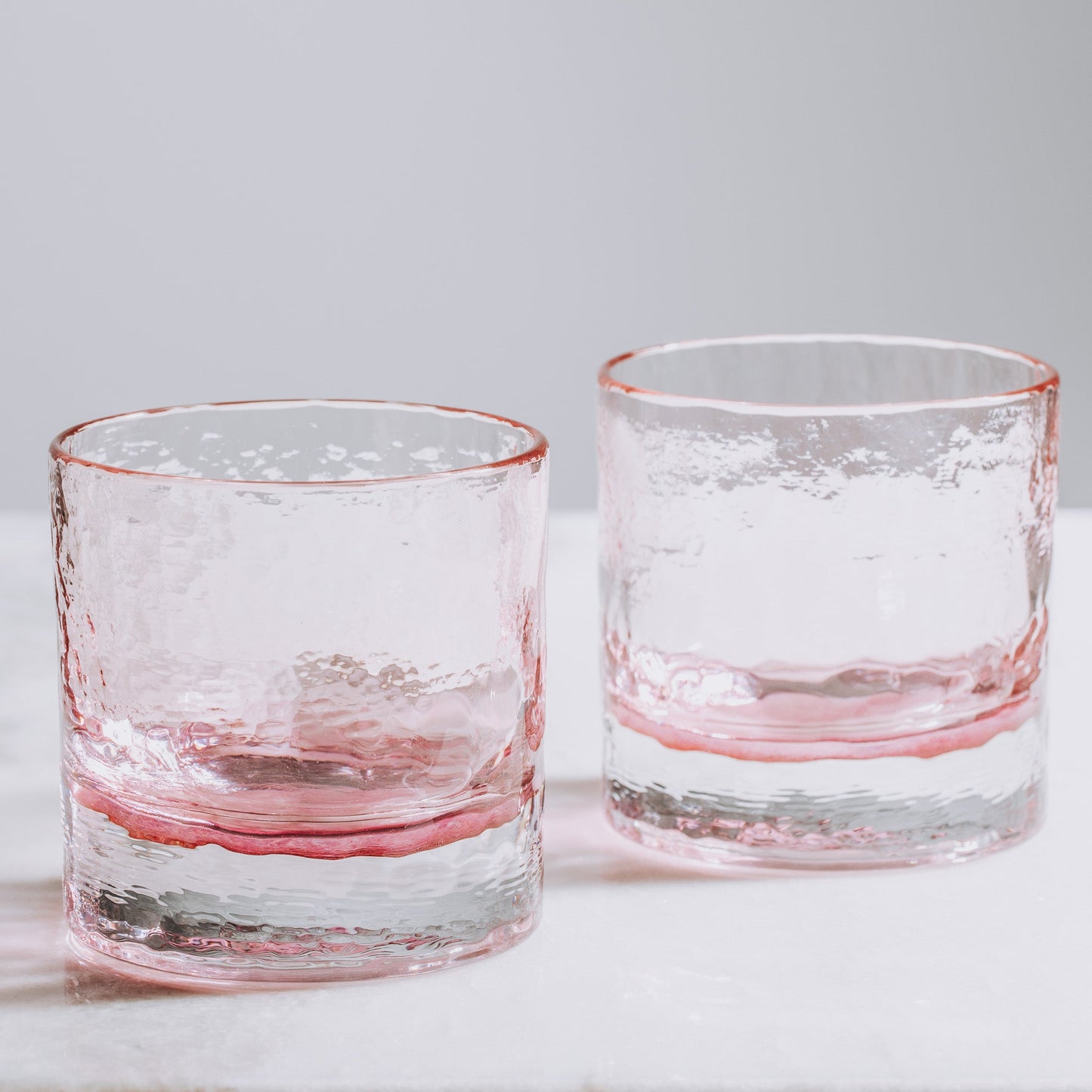 Cherry Blossom Rocks Glasses | Set of 2