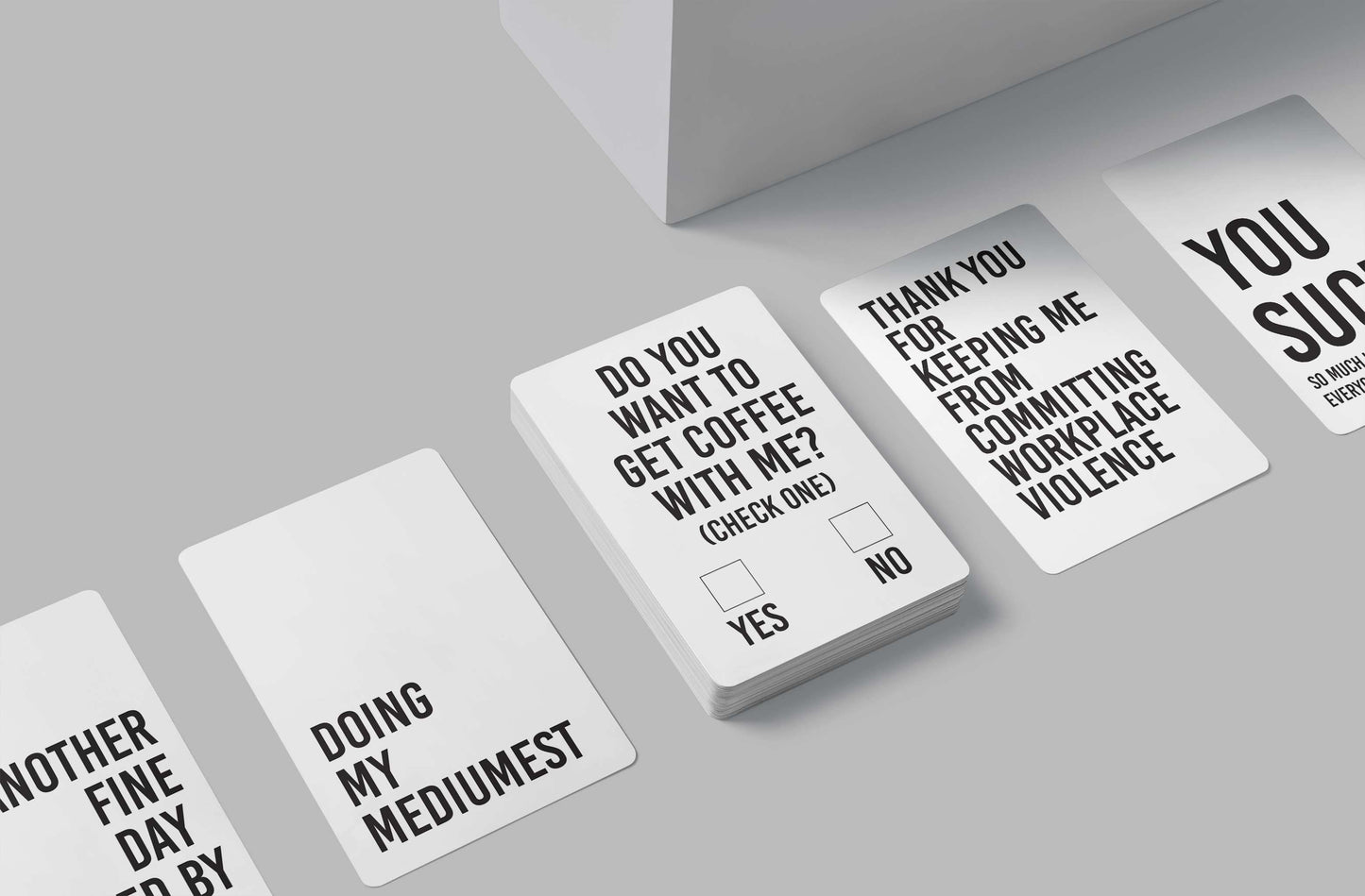 Funny Workplace Mantras, Deck of 16