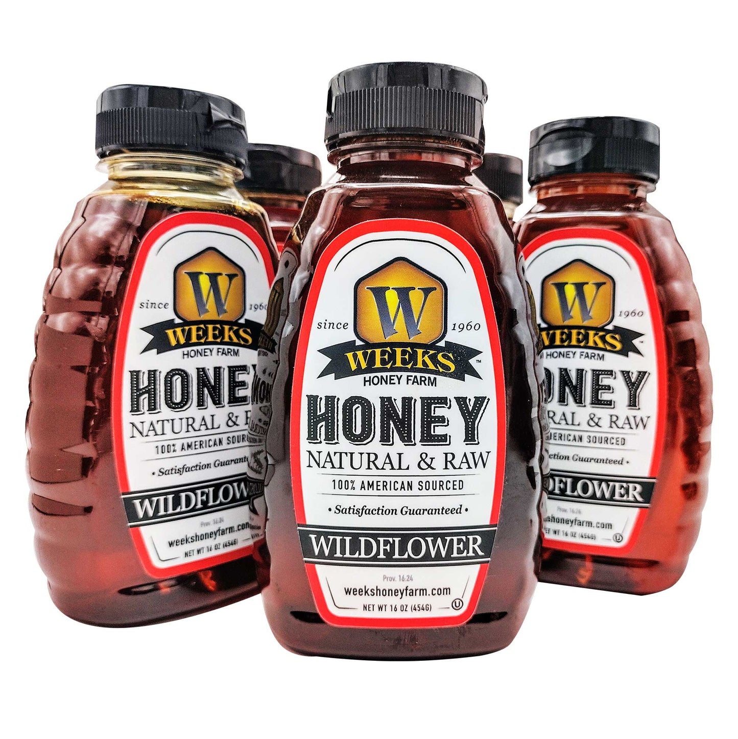 Weeks Pure Raw Wildflower Honey – Georgia’s Sweetest Natural Treasure