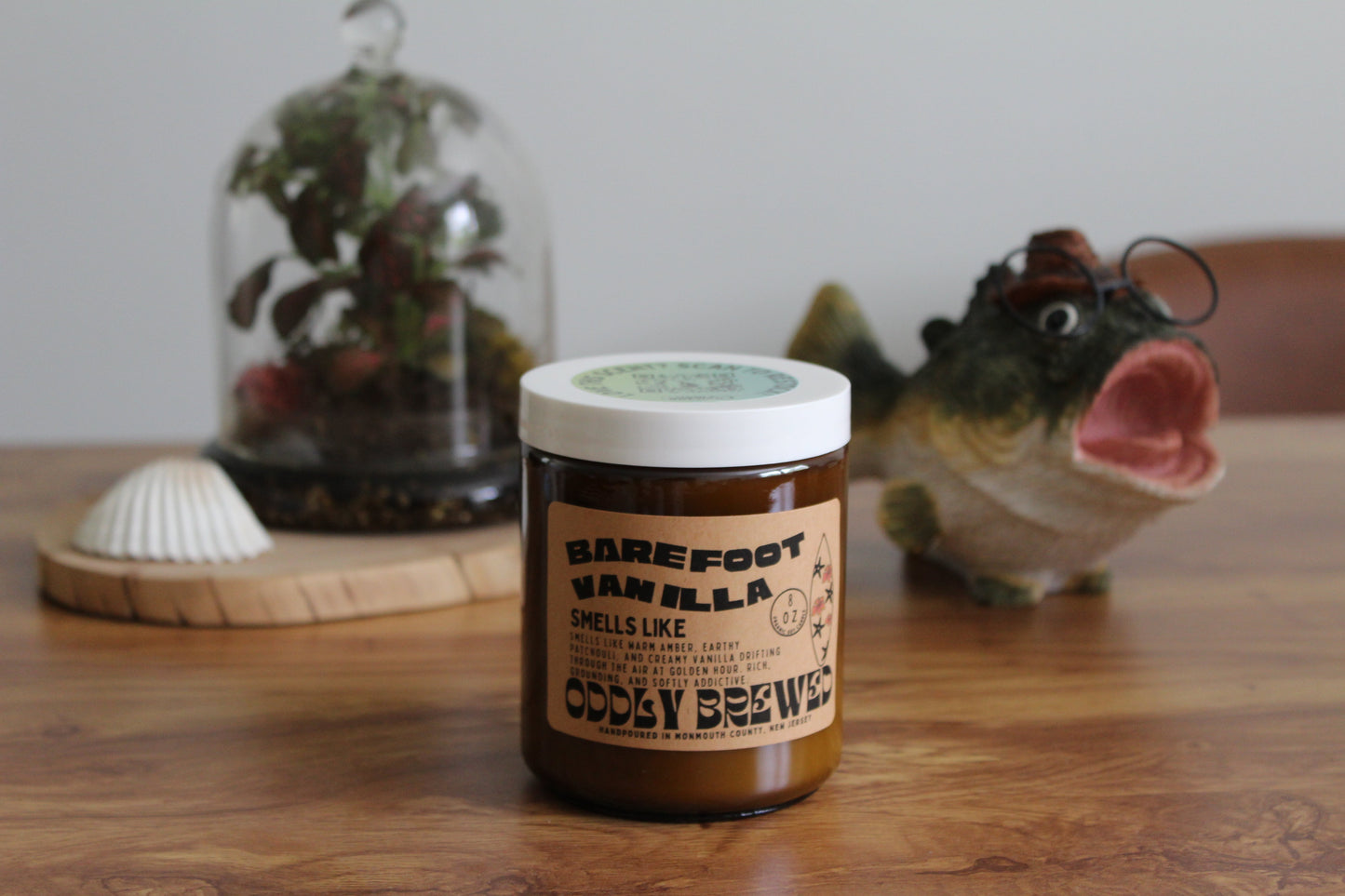 Barefoot Vanilla soy candle