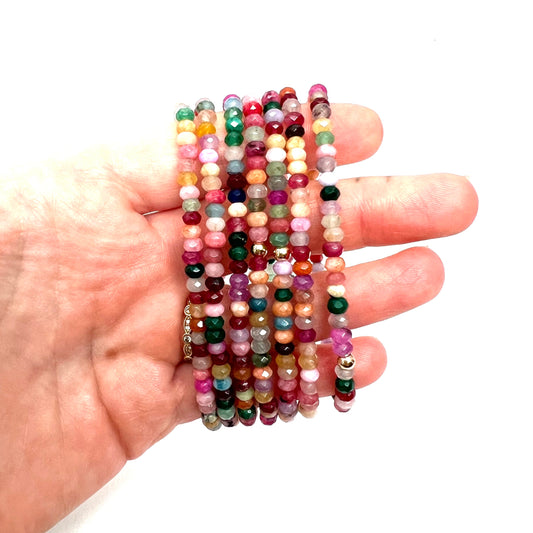 Gemstone Mini Bracelet Precious Mixed