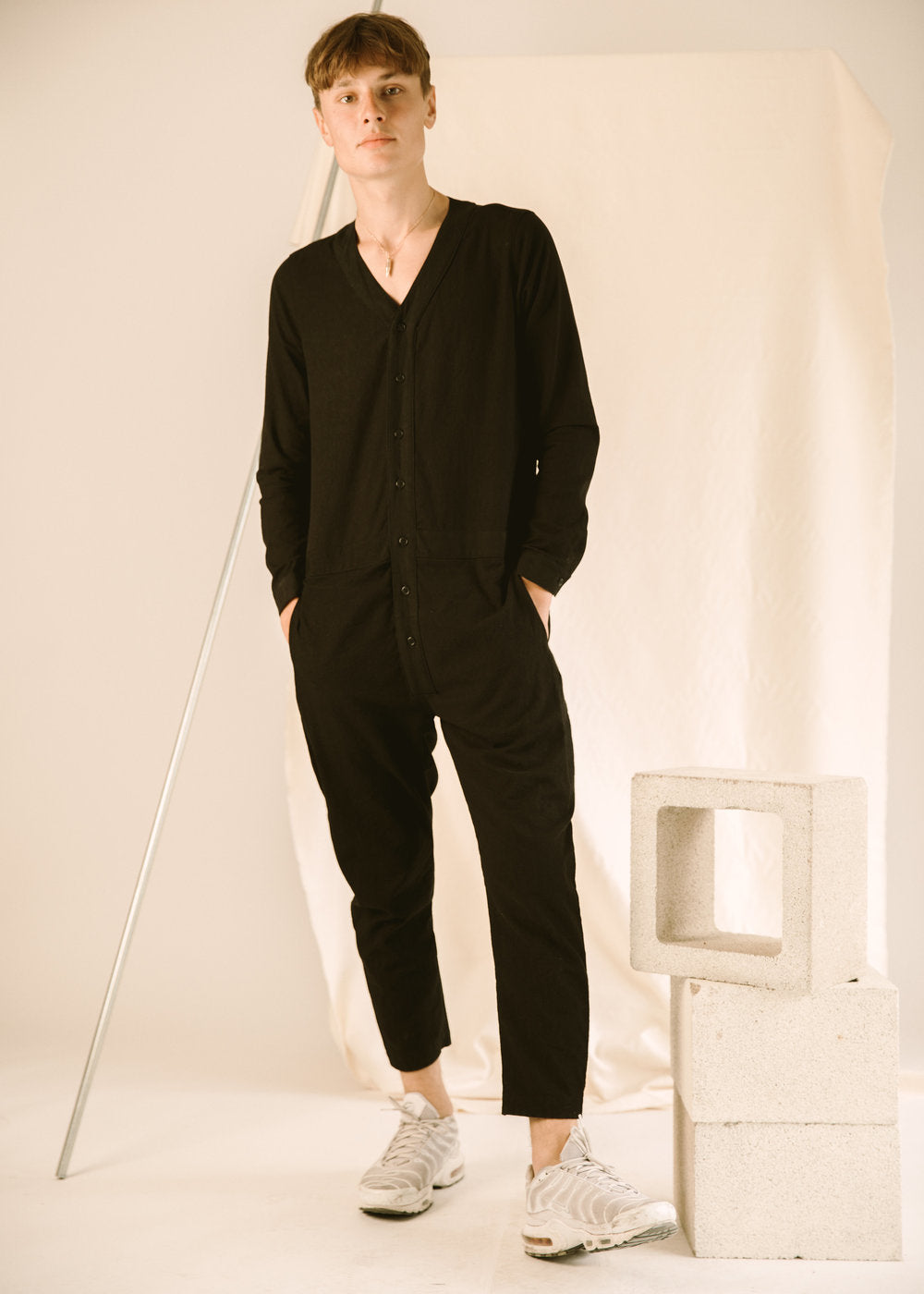 Jumpsuit Long Sleeve in Tie Dye