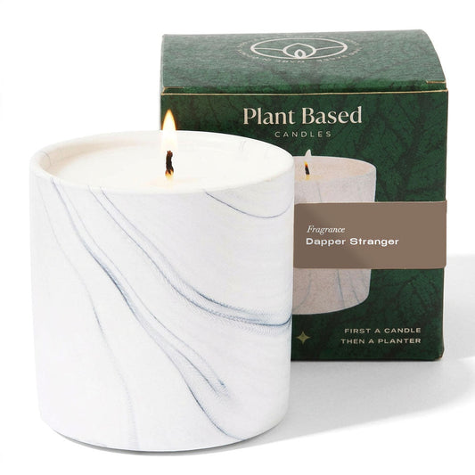 Dapper Stranger White Marble Candle 6oz