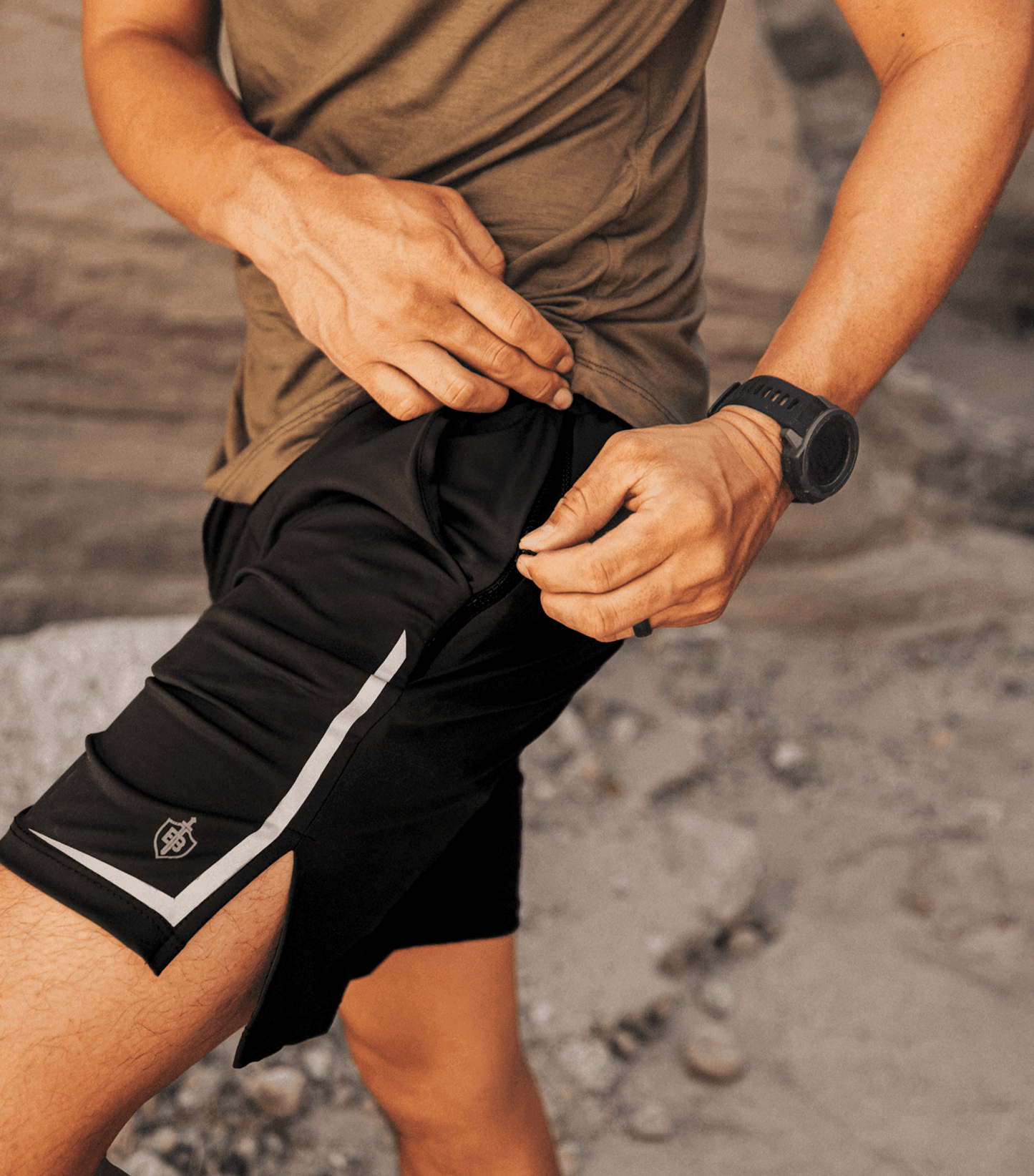 Dominate Training Shorts - Black