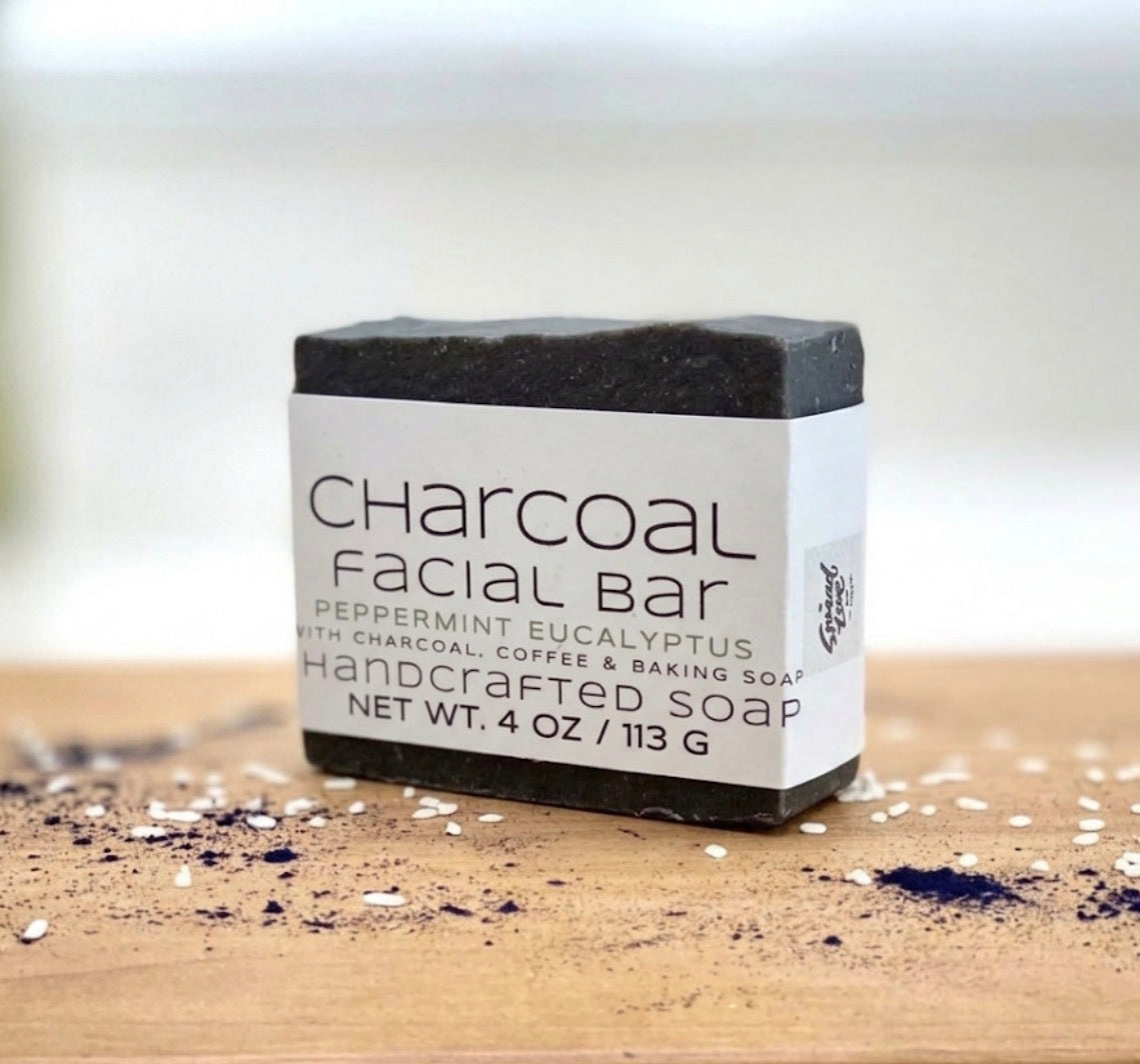 5 oz  Charcoal Facial Soap