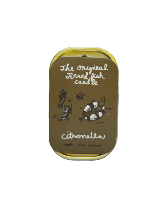 Tinned Fish Candle - Citronella