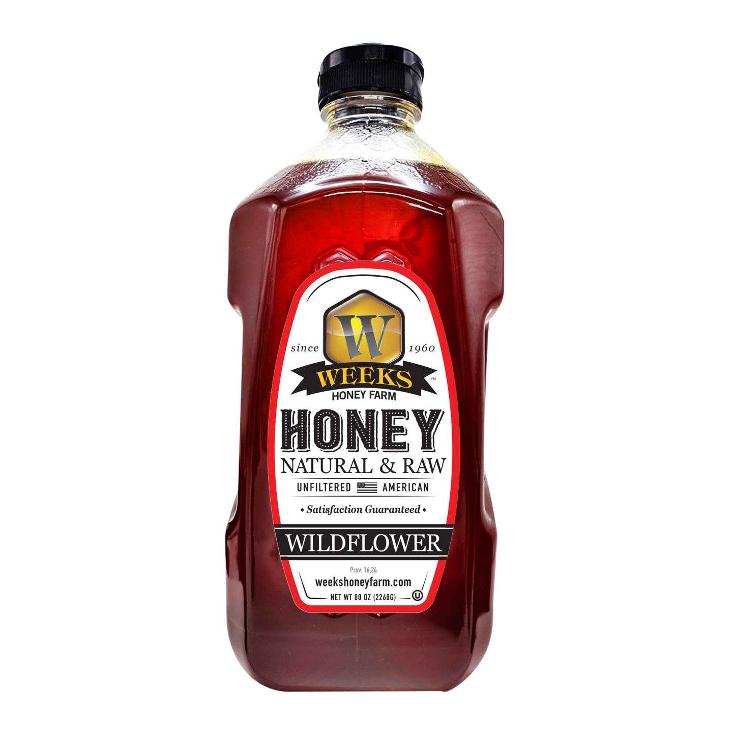 Weeks Pure Raw Wildflower Honey – Georgia’s Sweetest Natural Treasure