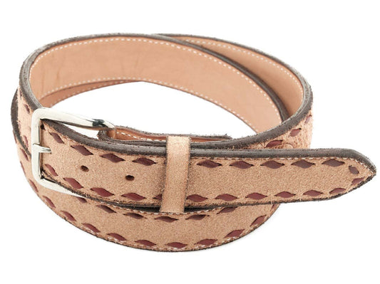 Roughout Buckstitch Belt 48