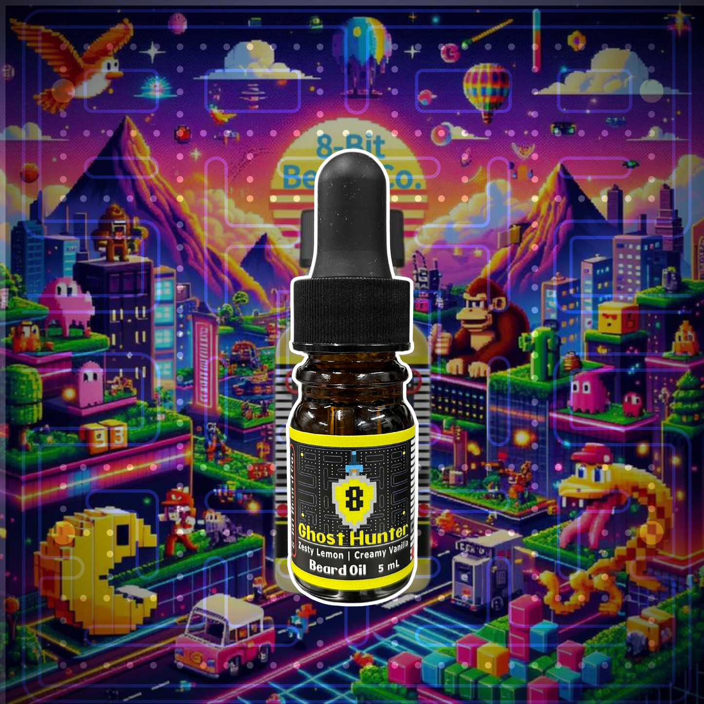 Ghost Hunter | Beard Oil - Lemon Citrus, Creamy Vanilla
