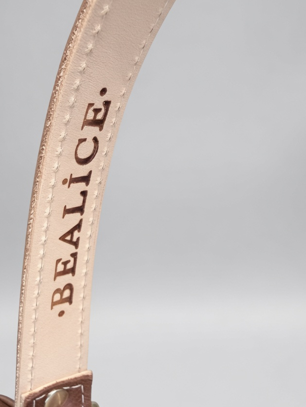 Blair Shoulder Bag, Brown Leather