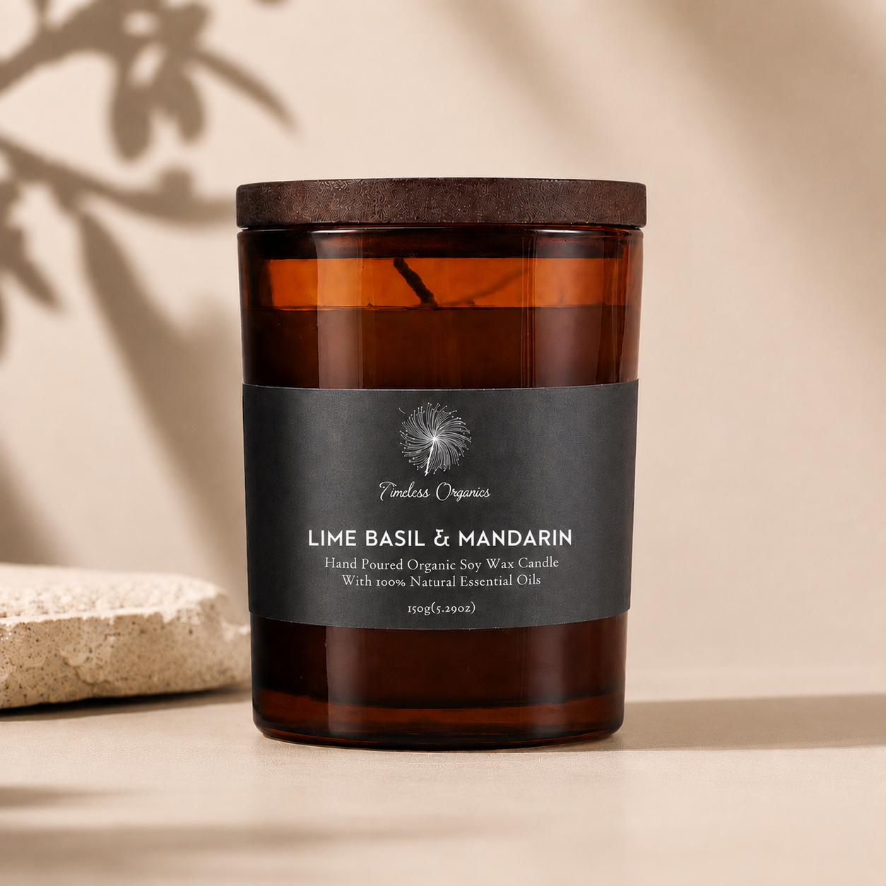 Timeless Candle - Lime + Basil + Mandarin