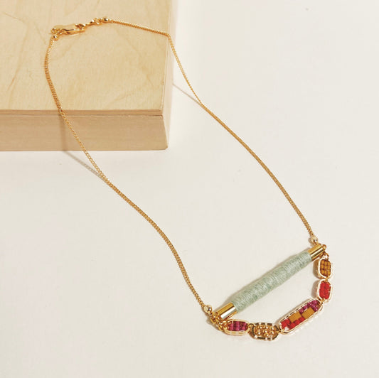 Simpatico Necklace in Warm Tones